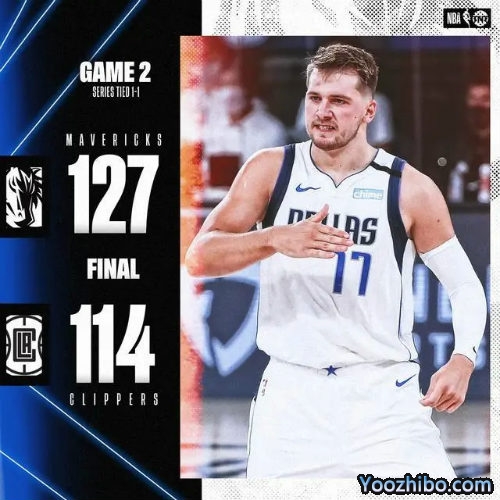 <a href=/lanqiuyd/mavericks/ target=_blank class=infotextkey>独行侠</a>击沉<a href=/lanqiuyd/clippers/ target=_blank class=infotextkey>快船</a>大比分扳1-1平！